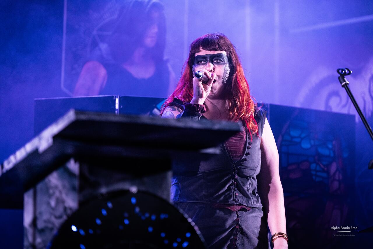 At the keyboard